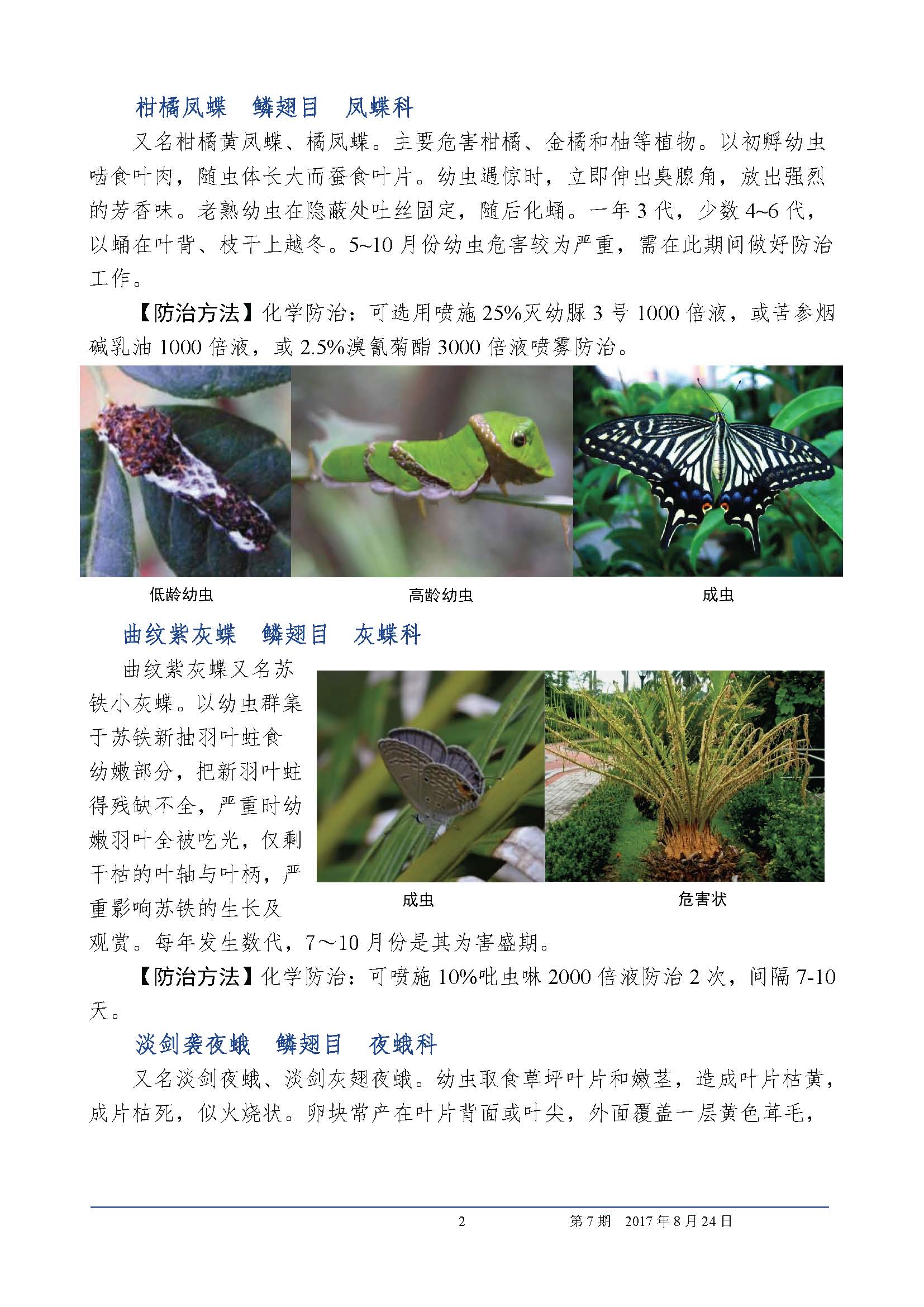 武汉市园林植保信息2017年第9期