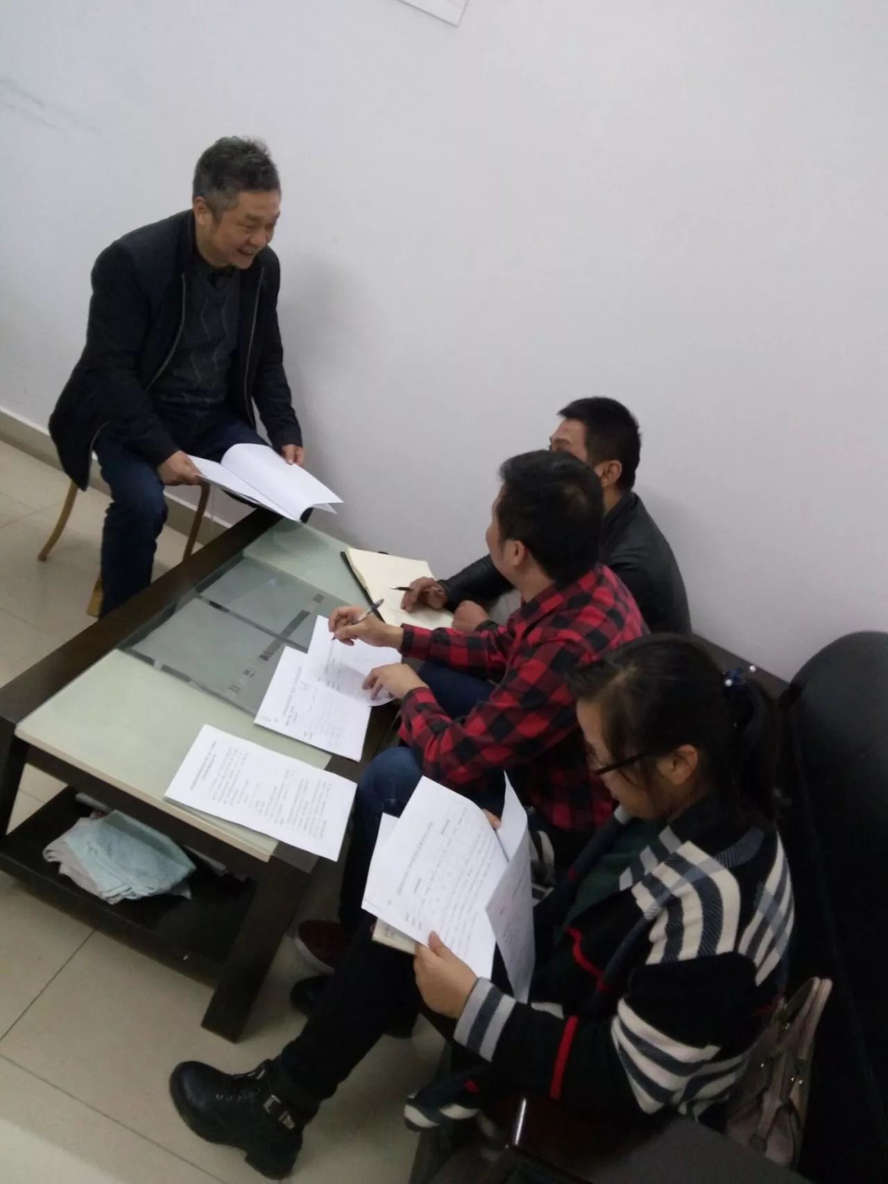 学习十九大精神，我们在行动