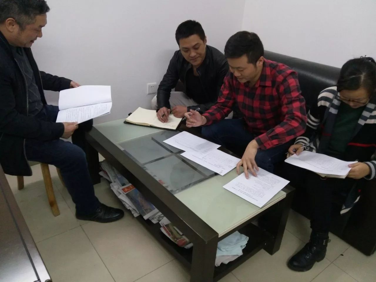 学习十九大精神，我们在行动
