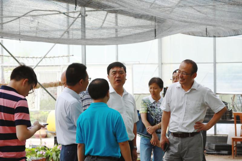 省住建厅厅长李昌海来我院考察