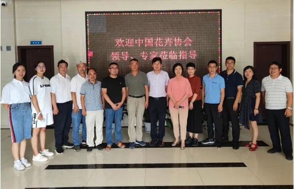 中国花卉协会领导、专家来市园科院调研国家?；ㄖ种首试纯? onmousewheel=