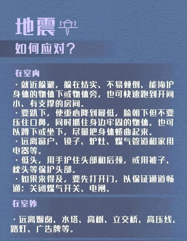 第34个“国际减灾日” | 防灾减灾知识请牢记